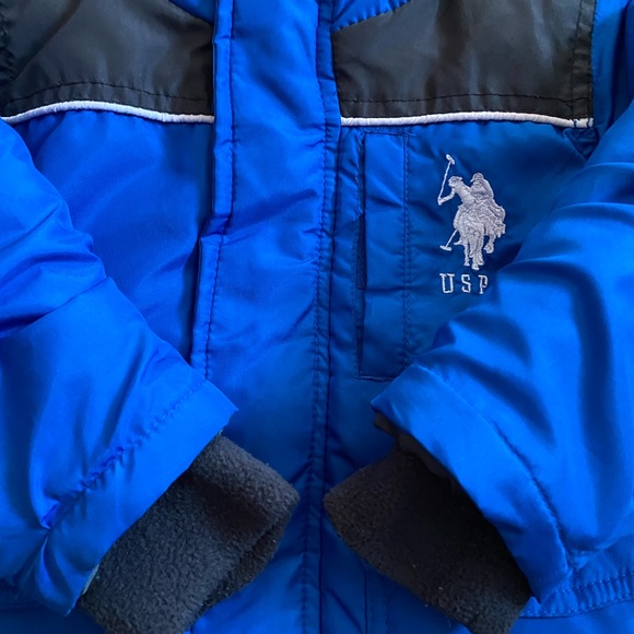 US POLO ASSN. Winter Jacket Baby Size 18 Months Blue - Picture 9 of 9